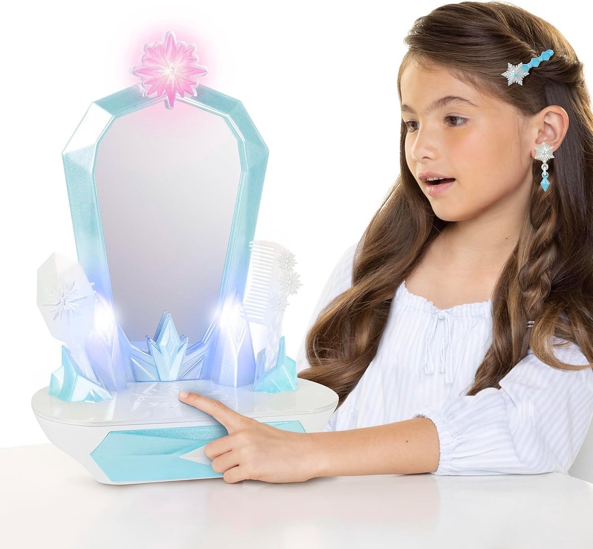 Jakks - Coiffeuse magique glacée Elsa Disney La Reine des Neiges