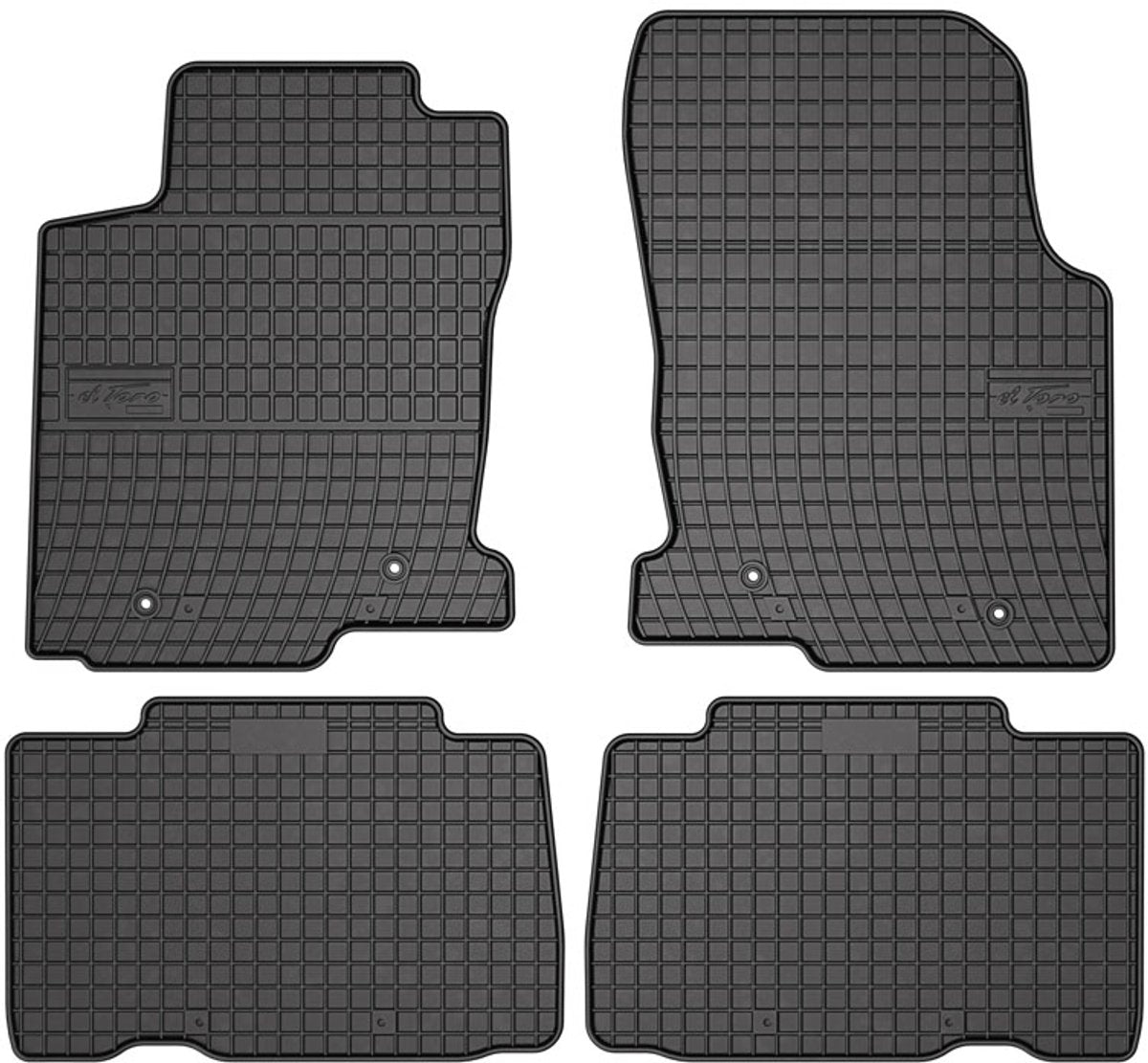 Tapis en caoutchouc Frogum Lexus NX 2014-2021 -