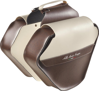 Selle Monte Grappa Double Bag 17.5L Fashion Skay D-Bruin Cream