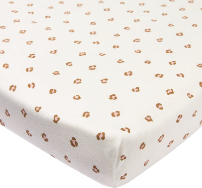 Meyco bébé mini panthère drap-housse matelas pour parc - rose tendre - 75x95cm