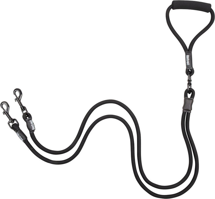 Rebelpetz Laisse double réglable pour chien Rebelpetz - grande