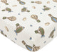 Drap-housse bébé montgolfières Meyco - multicolore - 50x90cm