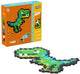 Plus plus puzzle par numéro t-rex 250 pièces plus-plus (4334)