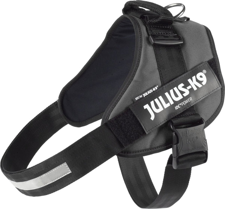Julius k9 harnais de puissance idc - taille 4 96-138cm - xxxl - anthracite