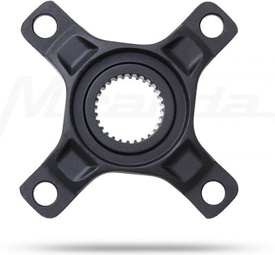 Spider 4-bras BCD104 PW MOTEUR ALU. noir