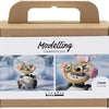 Creativ company mini hobby set robot modelage gris et rose