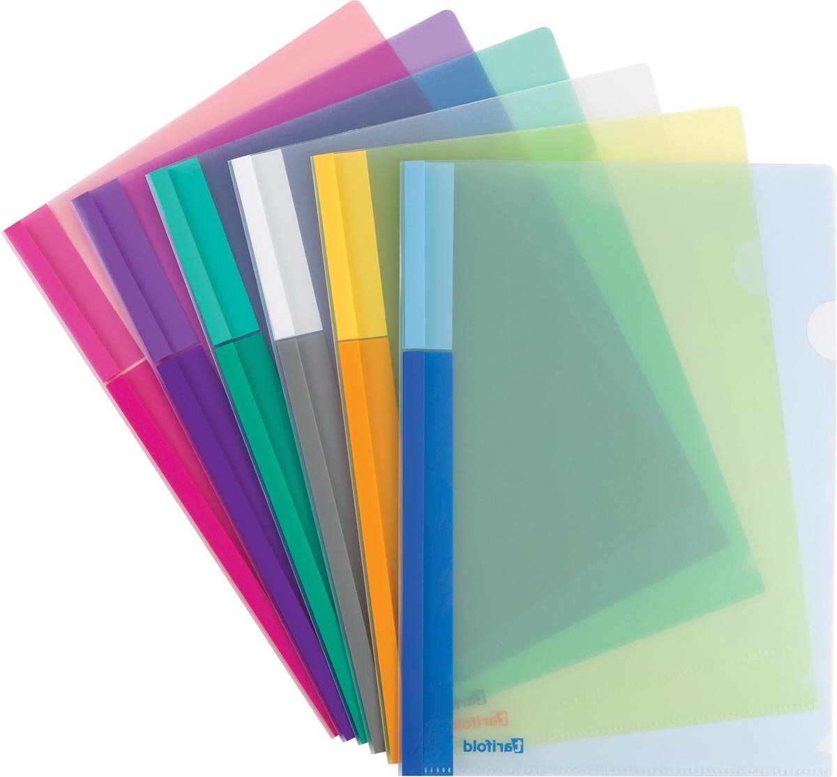 Collection Tarifold classeur en L tarifold A4, en pp, couleurs assorties