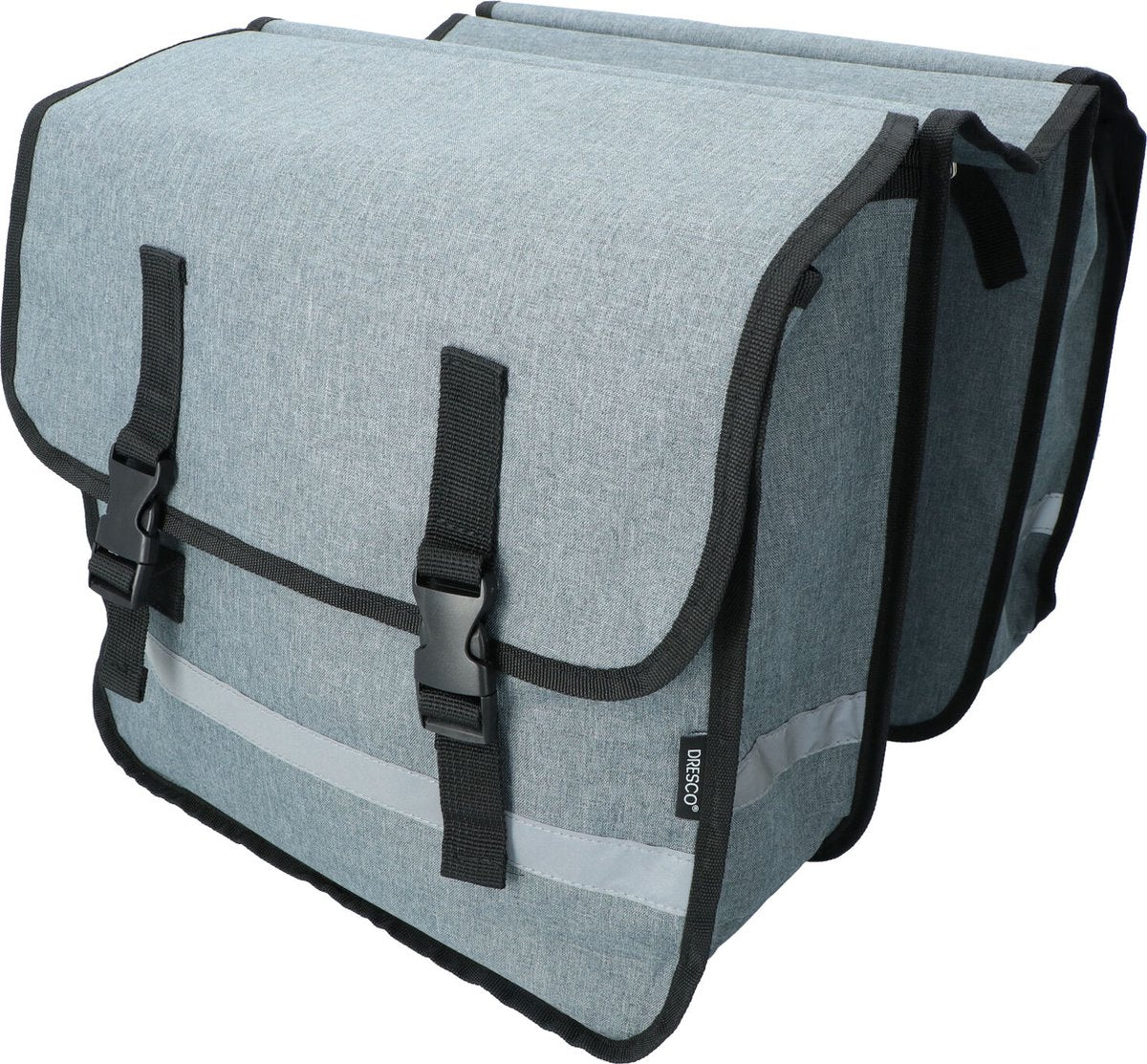 Sac à vélo Dresco 36 litres de gris résistant aux éclaboussures