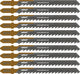 Wolfcraft - lames de scie sauteuse à bois 10 pièces - 50 mm - tige en T - hcs - 8010100