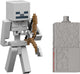 Mattel Minecraft Redstone Charged Skeleton ensemble de figurines et d'accessoires