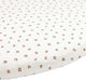 Meyco bébé mini panthère drap-housse matelas de parc rond - rose tendre - 90 95cm