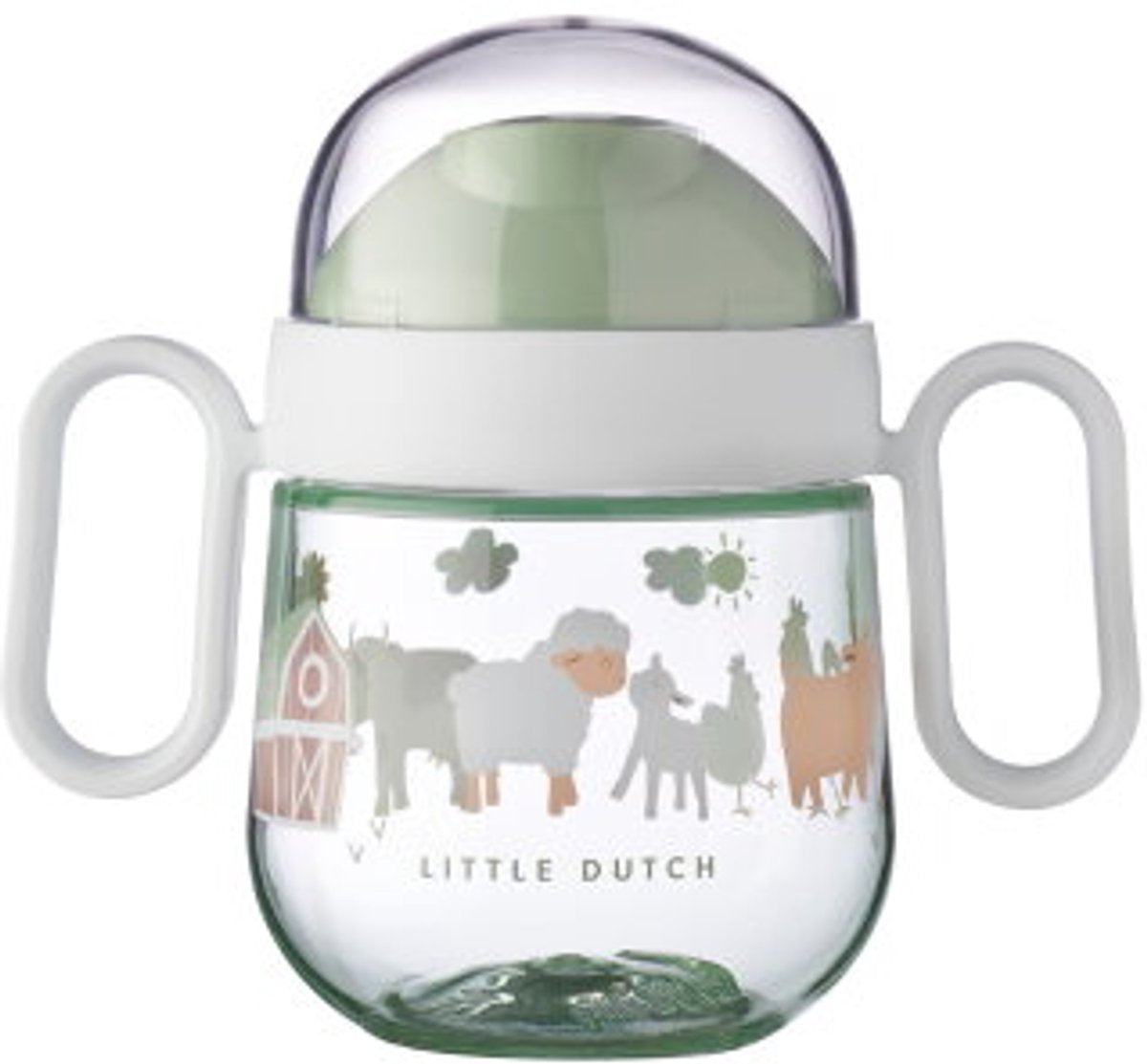 Mepal mio tasse anti-goutte 2.0 little dutch - 200 ml - facile à tenir - vaisselle enfant - petite ferme