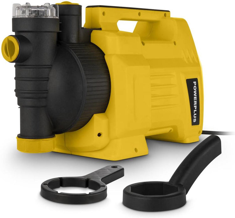 Powerplus - jardin jaune - powxg9585 - moteur à induction - pompe pressurisée - 1000w - maison et jardin
