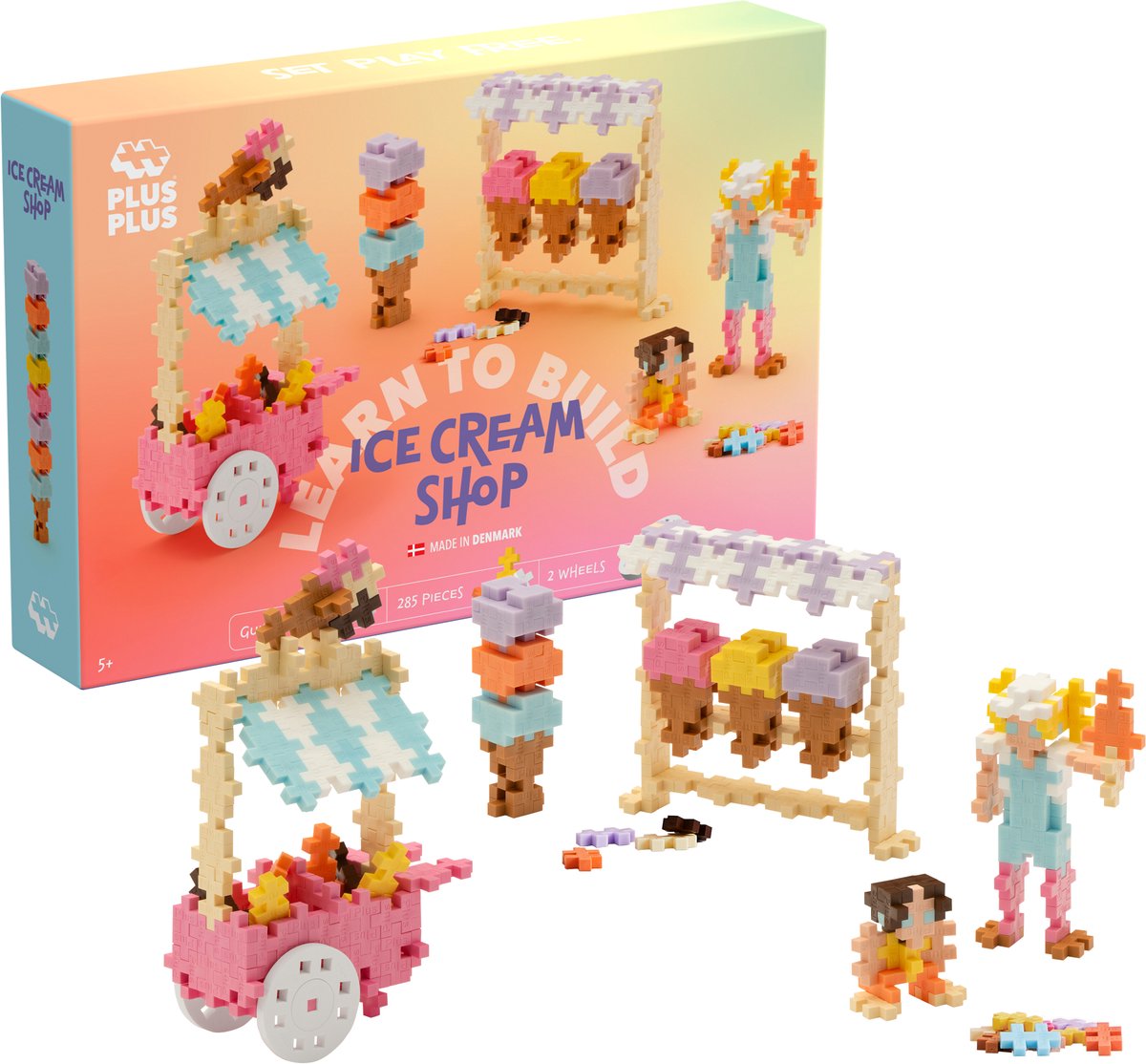 Plus plus plus-plus apprendre à construire un magasin de crème glacée (4351)