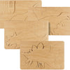 Cartes de décoration de Playmais Dino, 4st.