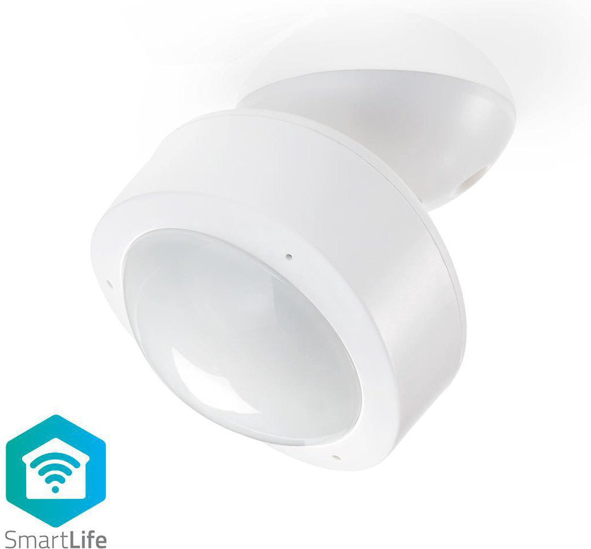 Capteur de mouvement Nedis smartlife - alimenté par batterie - angle de détection : 120° - portée de détection : 10,0 m - blanc