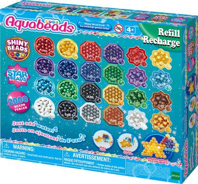 Aquabeads aquabeads remplissage de la brillante perle paquet 2000 pièces