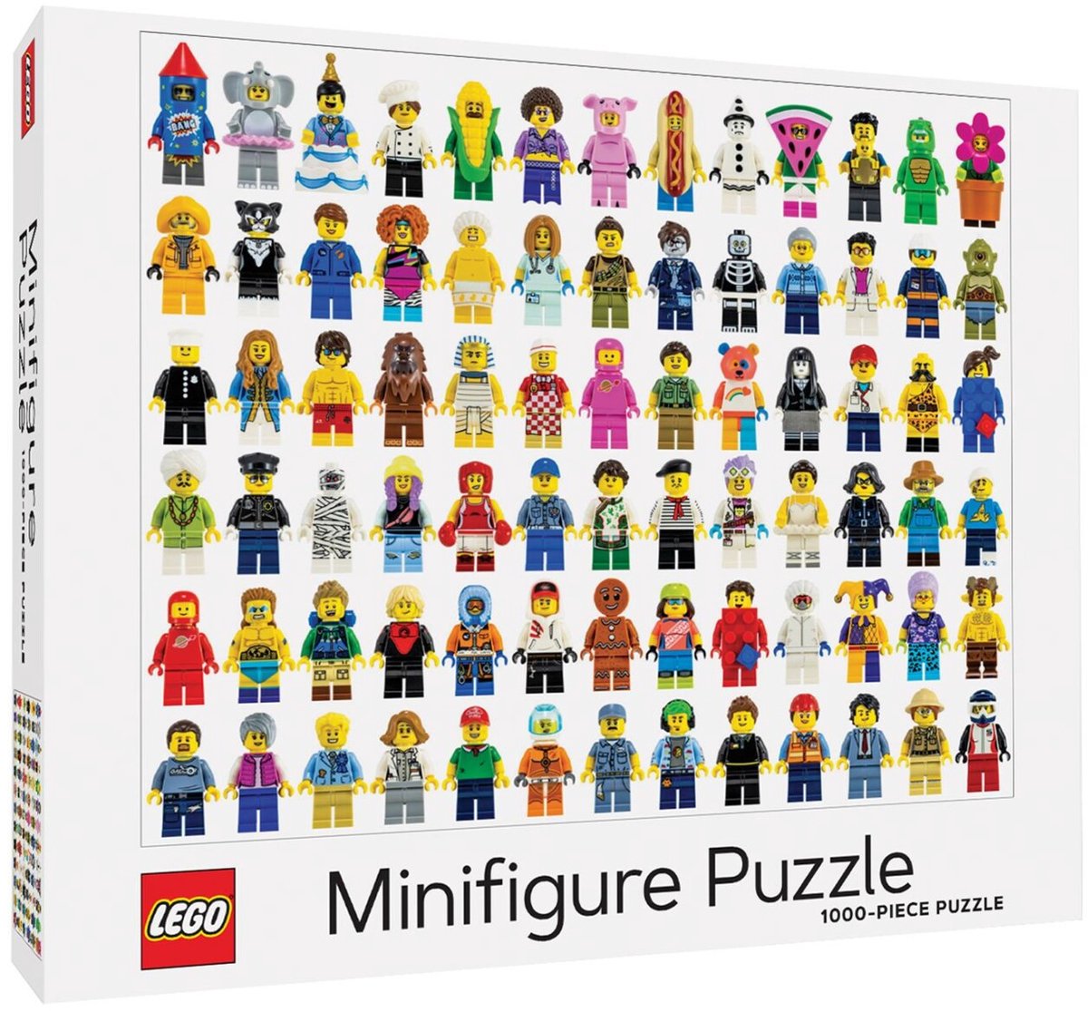 Chronique des livres lego - puzzle figurine lego® 1000 pièces