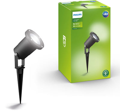 Philips LED Philips puled Spike Spike Spot pour l'extérieur - noir