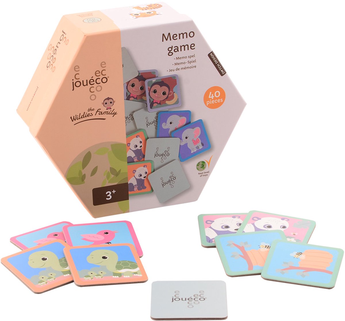 Jouéco le jeu mémo de la famille Wildies