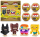 Max build more collection de briques de construction fugglers haut de gamme, pack de 4 par zuru