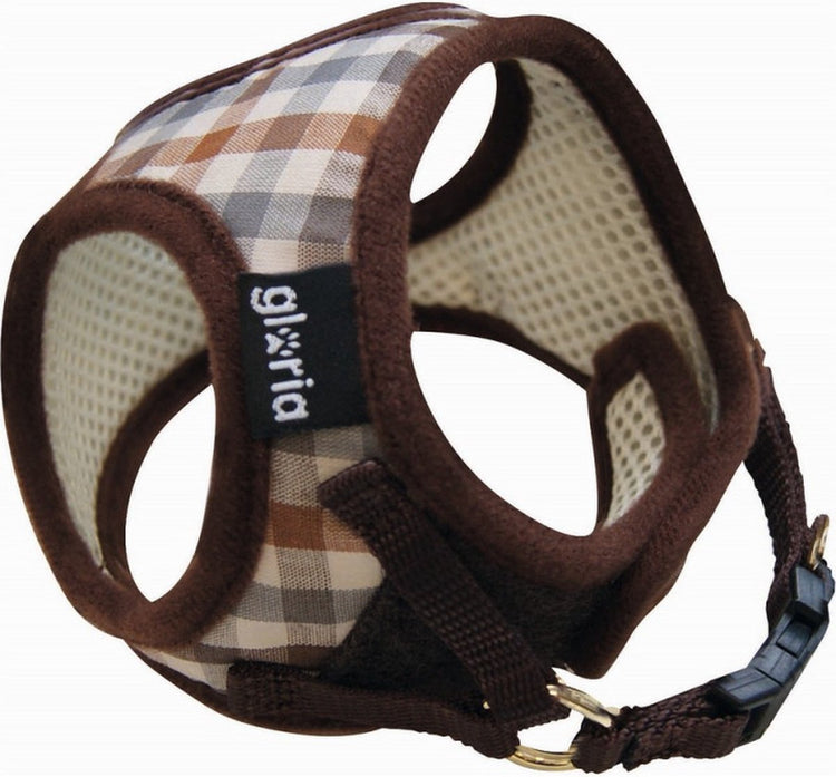 Harnais pour chien Gloria à carreaux 17-22 cm taille xs