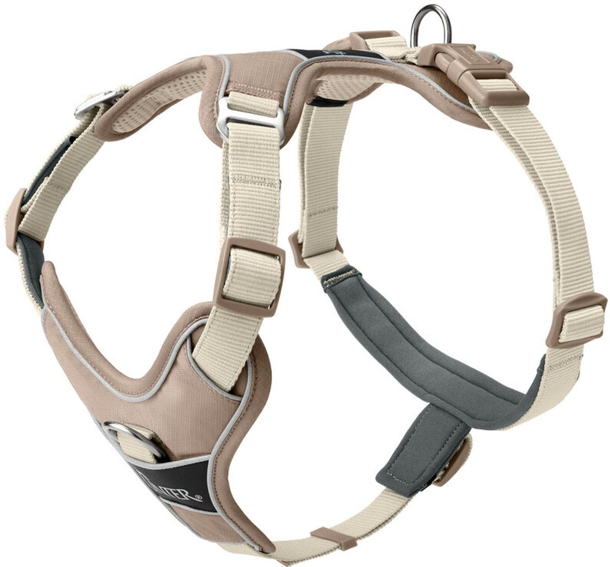 Harnais pour chien Hunter divo up beige xs