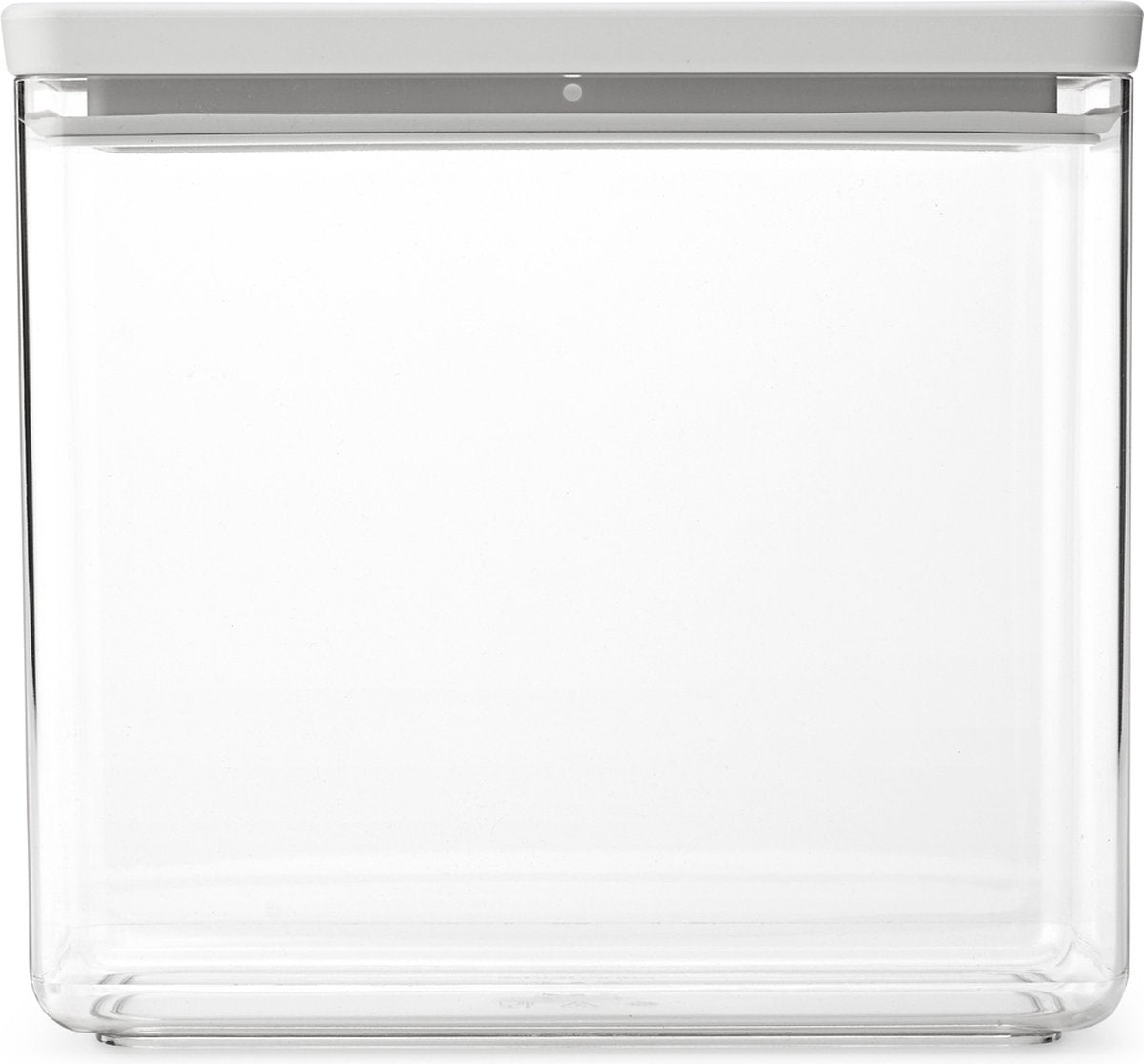 Conteneur de conservation Brabantia savoureux+ - empilable - 3,5 l - gris clair