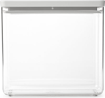 Conteneur de conservation Brabantia savoureux+ - empilable - 3,5 l - gris clair