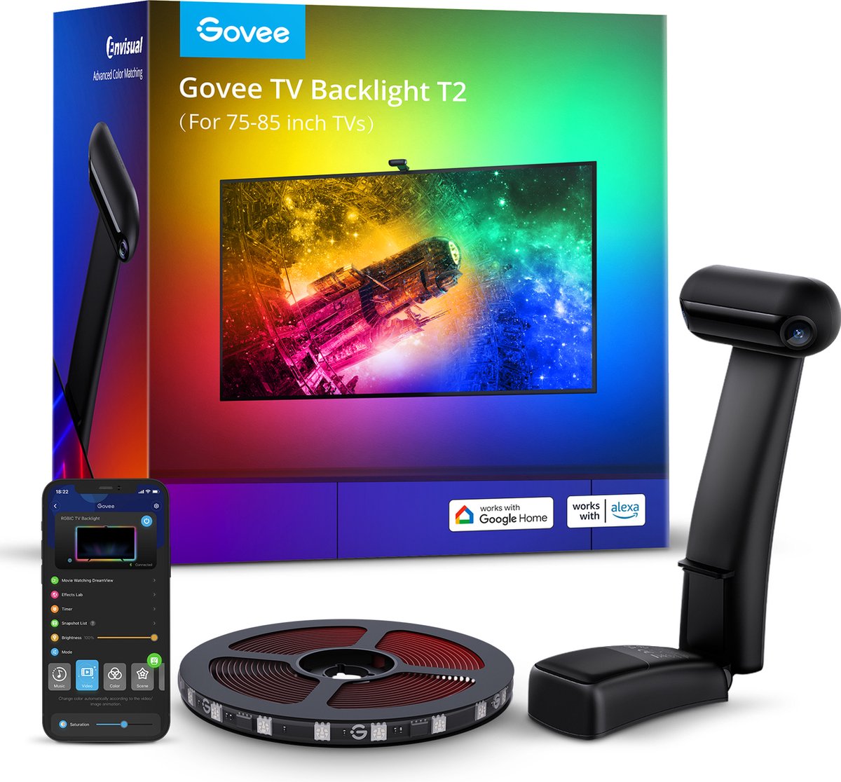 Backlight tv govee envisual t2