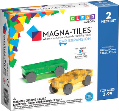Tuiles Magna | voitures vert jaune ensemble 2 pièces