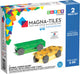 Tuiles Magna | voitures vert jaune ensemble 2 pièces