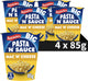 Batchelors big pasta macaroni au fromage - végétarien - plat cuisiné en tasse - 4 pièces - prêt rapidement