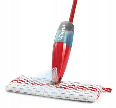 Vileda spray clean - vadrouille avec réservoir - rouge