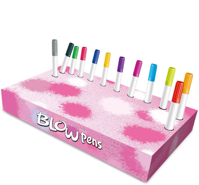 Coffret stylo souffleur avec pompe fantaisie