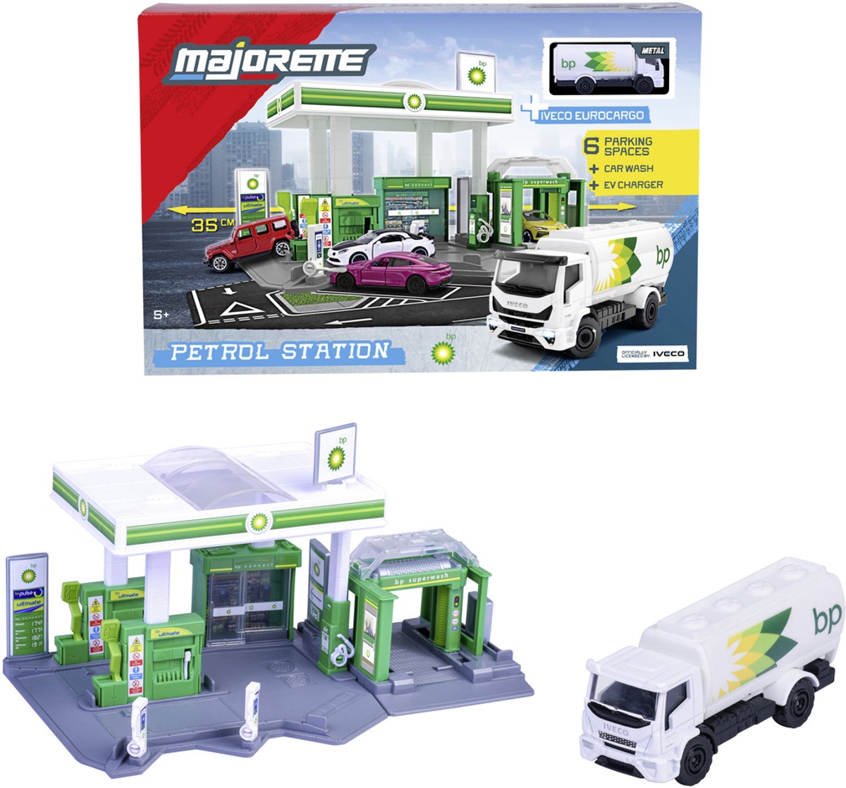 Station de gaz BP 38x25x10 cm, y compris les pétroliers