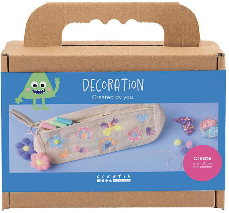 Creativ company mini hobby set décoration, trousse, couleurs pastel, 1 boîte