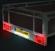 Éclairage de plaque d'immatriculation Carpoint 10-30 v LED 12 x 5 cm sous blister