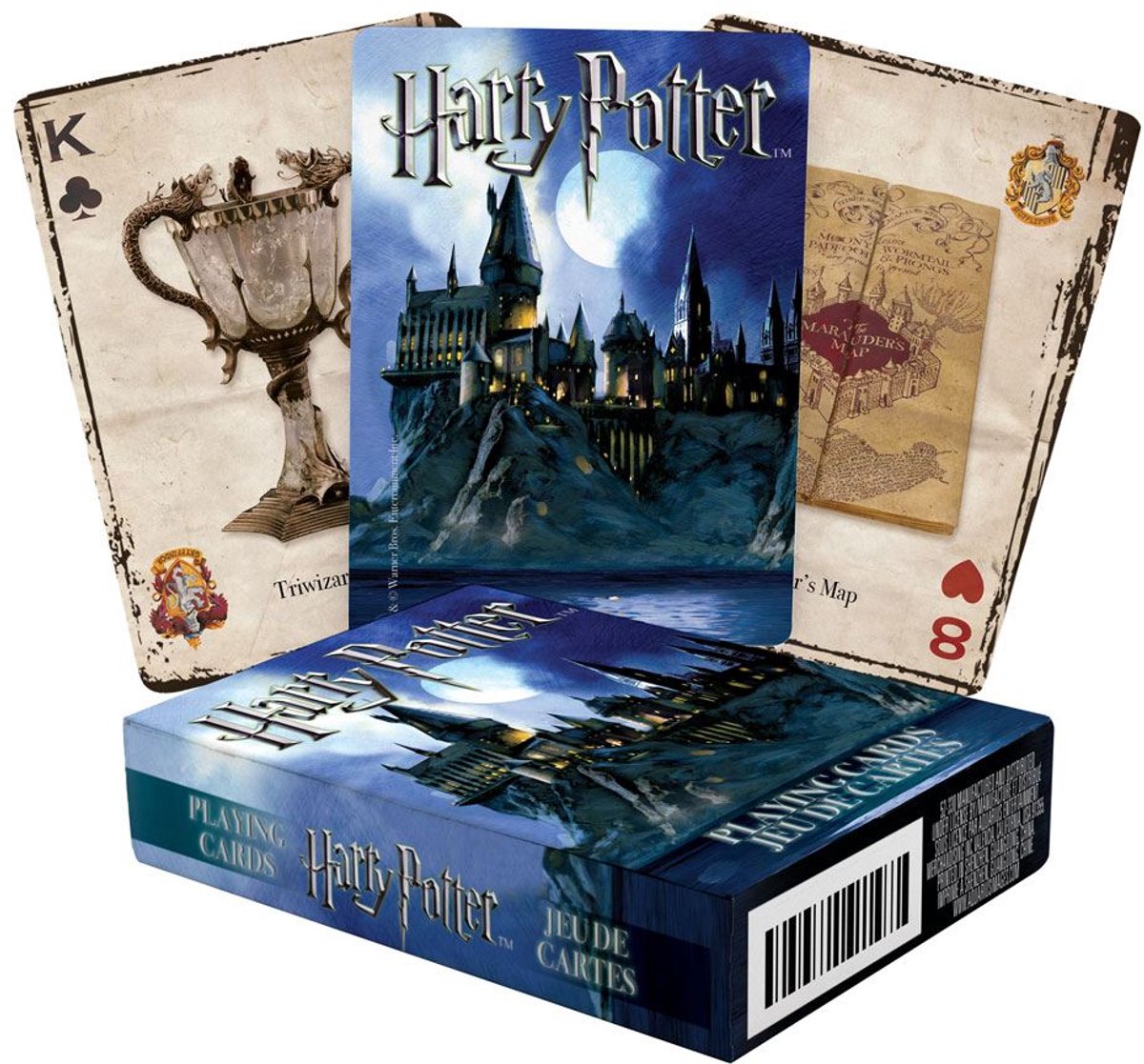 Cartes à jouer Verseau Harry Potter - des designs magiques pour les fans