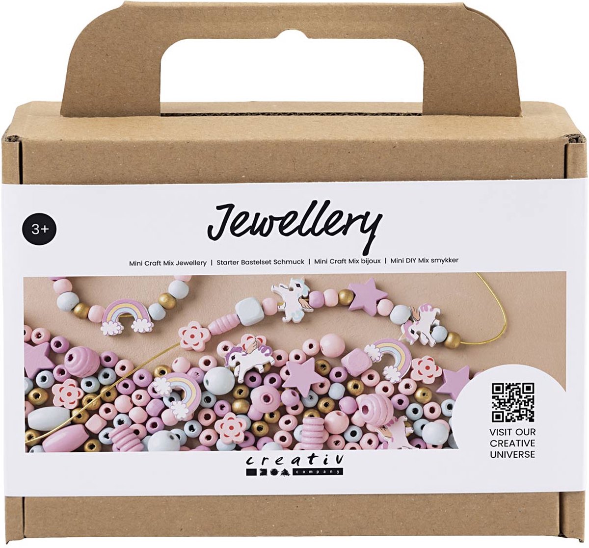 Creativ Company Mini Creative Box Jewelry Pastel