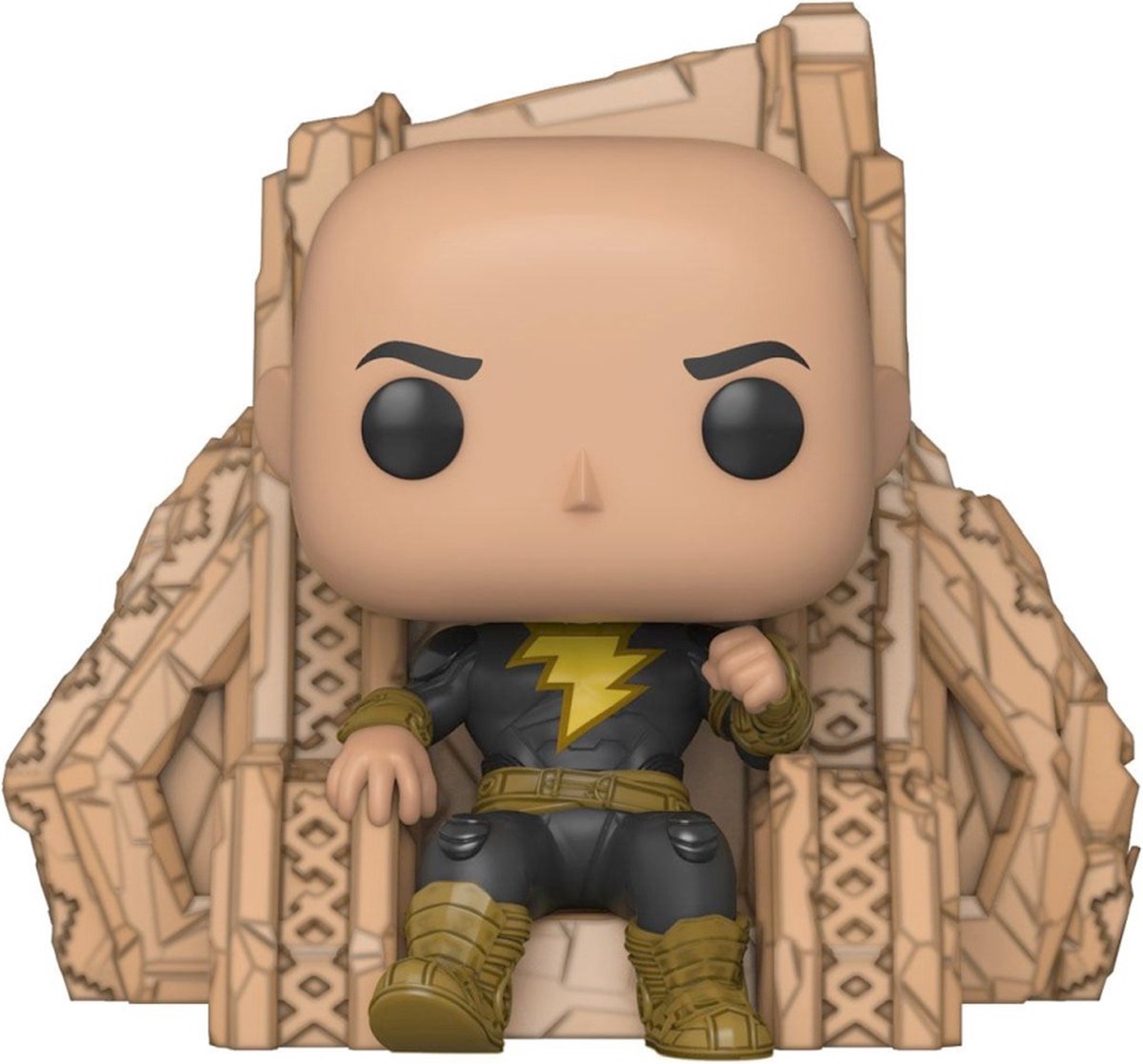 DC Comics Funko Black Adam Figurine à collectionner Pop! Adam sur trône noir de luxe 9 cm multicolore