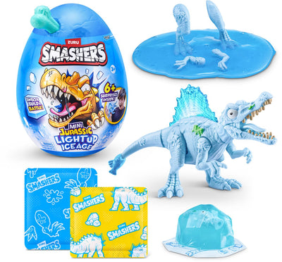 Mini œuf de l'ère glaciaire jurassique Smashers (stégosaure)