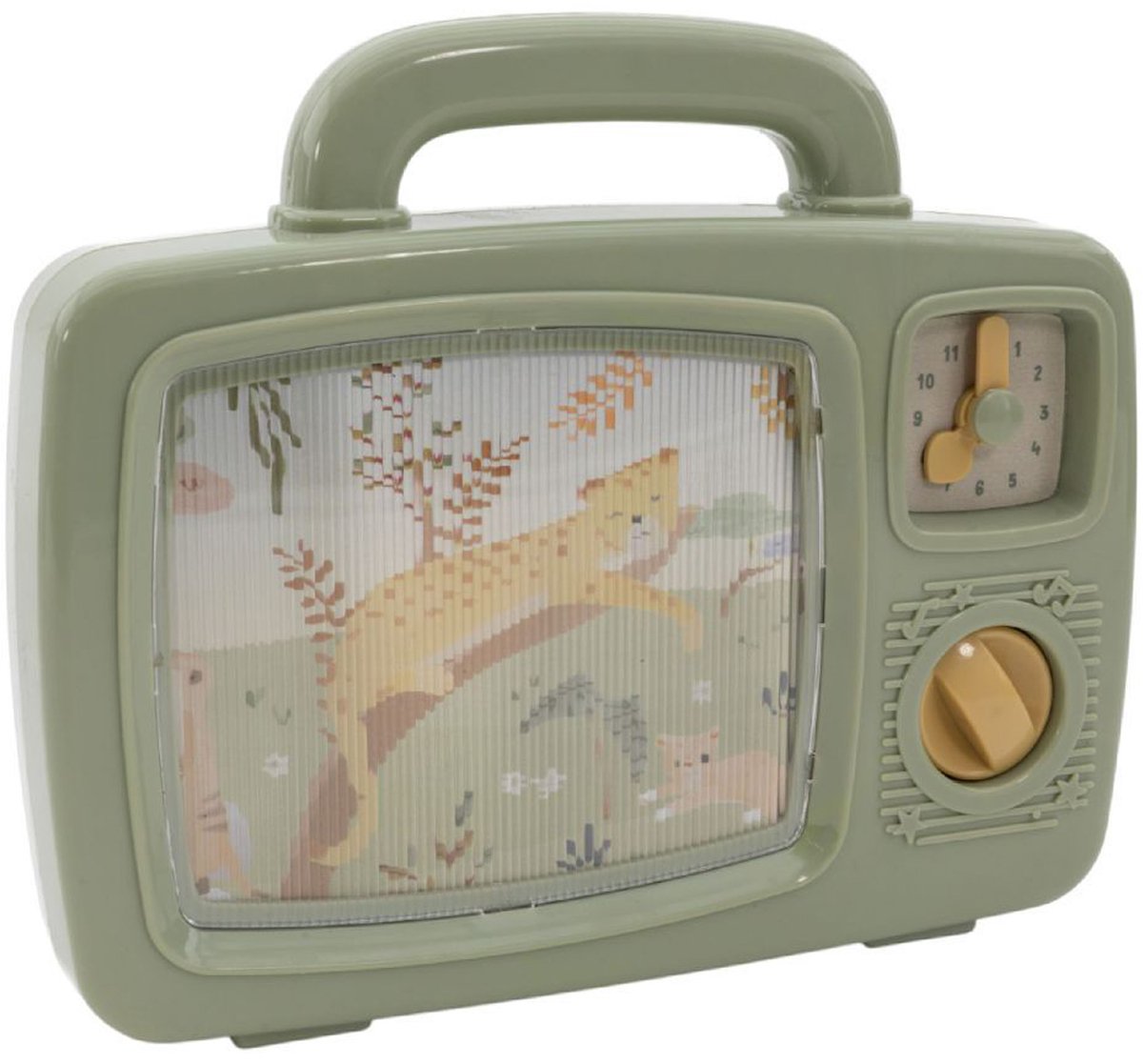 Little Dutch TV musicale - safari - vert