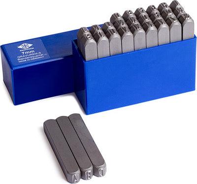 Gravure lettres course de frein 7mm