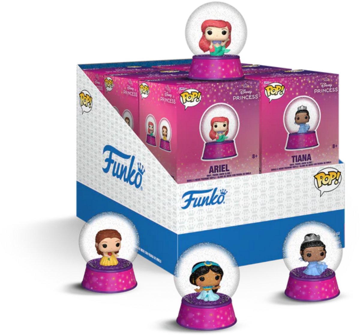 Boule à neige Funko Mystery Minis Disney Princess
