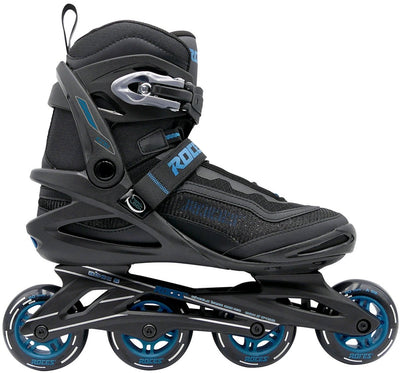 Rollers en ligne Roces icon x 80 - rollers en ligne - noir bleu - taille 41