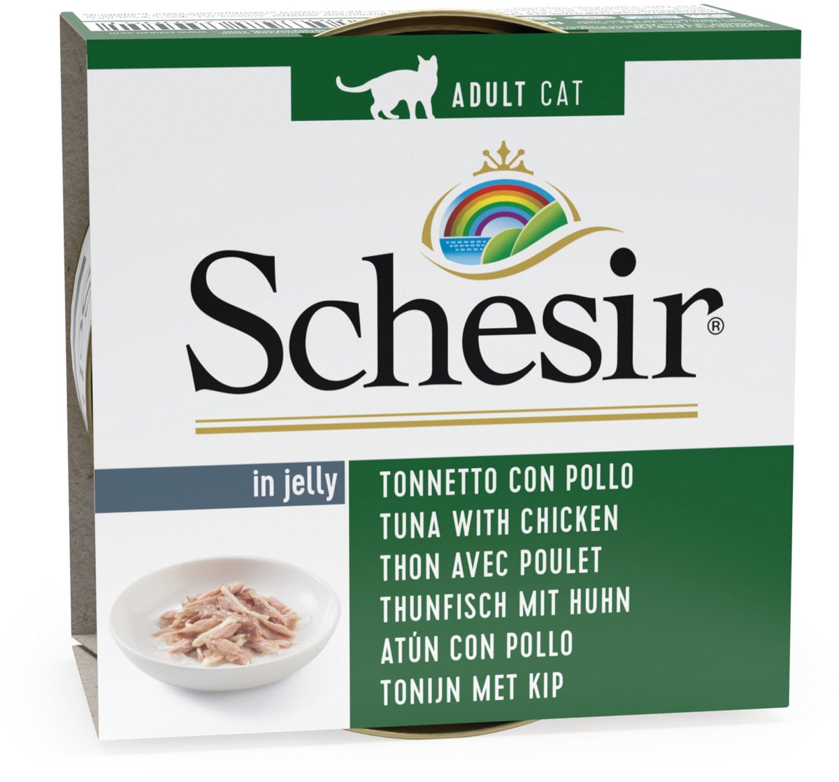 Schesir chat thon poulet 85 gr - 1 pièce