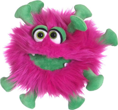 Living Puppets GmbH Living Puppets Marionnette à gants 20 cm Monster Kai rose vert