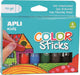 Apli enfants peinture bâton de couleur 6x
