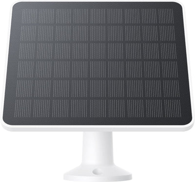 Panneau solaire de sécurité Eufy (3w) compatible avec caméra, alimentation continue, résistant aux intempéries ip65 pour la surveillance extérieure et le chargement des caméras